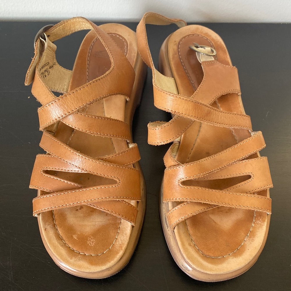 dansko leather sandals